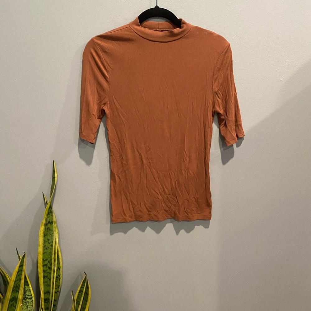 A new day mock tee